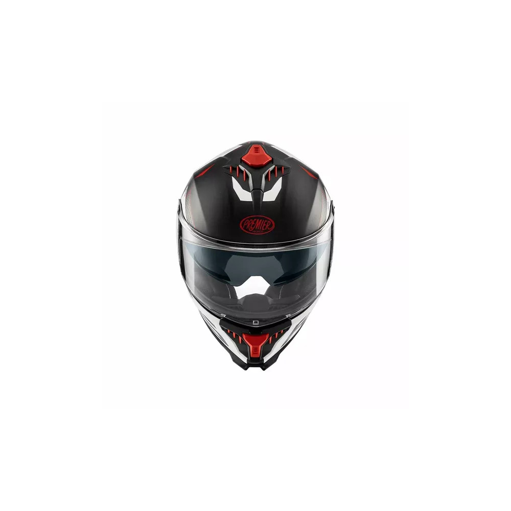 Casco Typhoon — 2XL, Integral, Gris mate